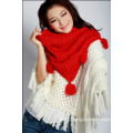 Acrylic Knitted Shawl (12-BR-201812-21.3)